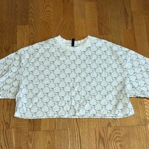 H&M Hello Kitty oversized crop top. Women’s small but fits like a large